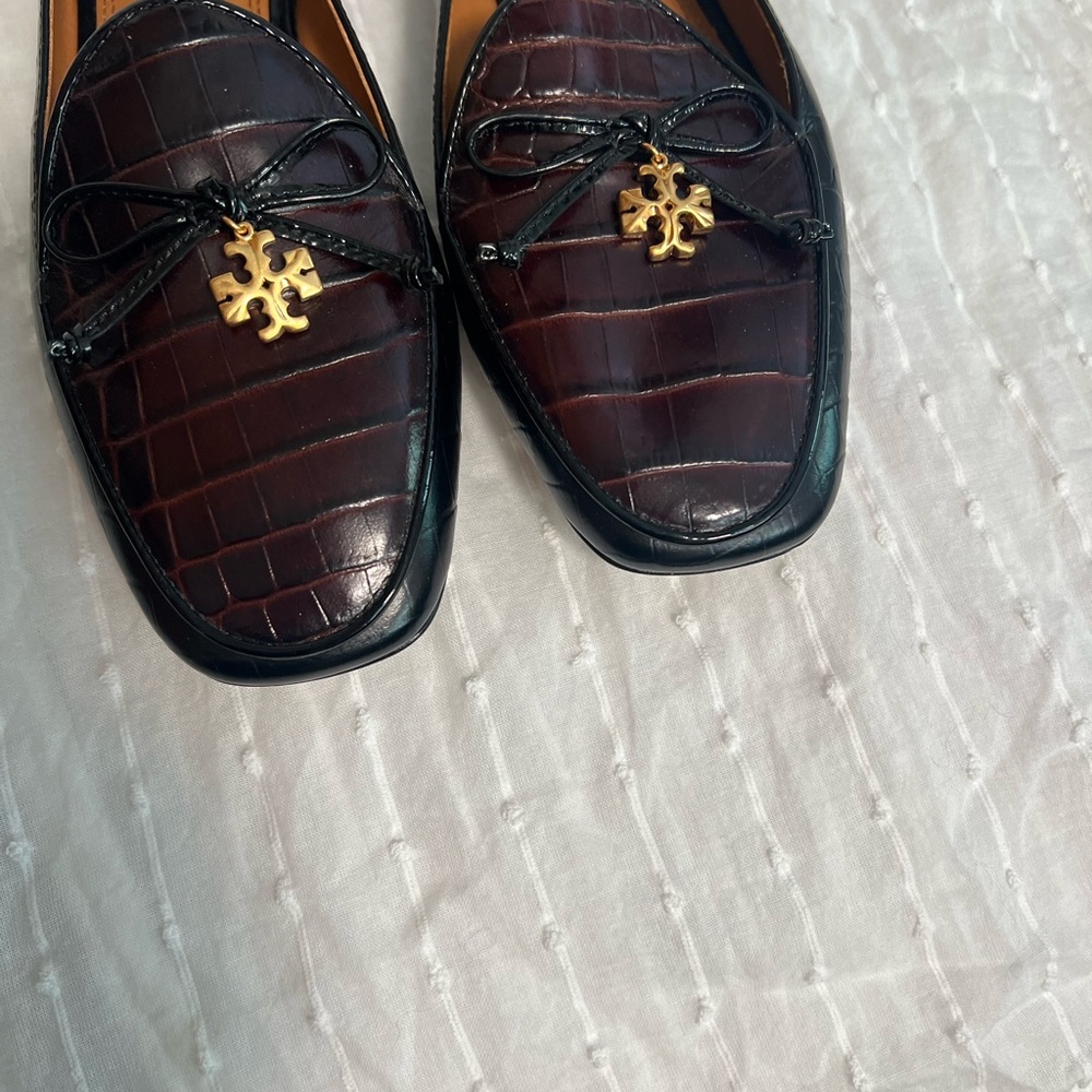 Tory Burch Charm Loafers‎ Size 6M Leather - Picture 4 of 7
